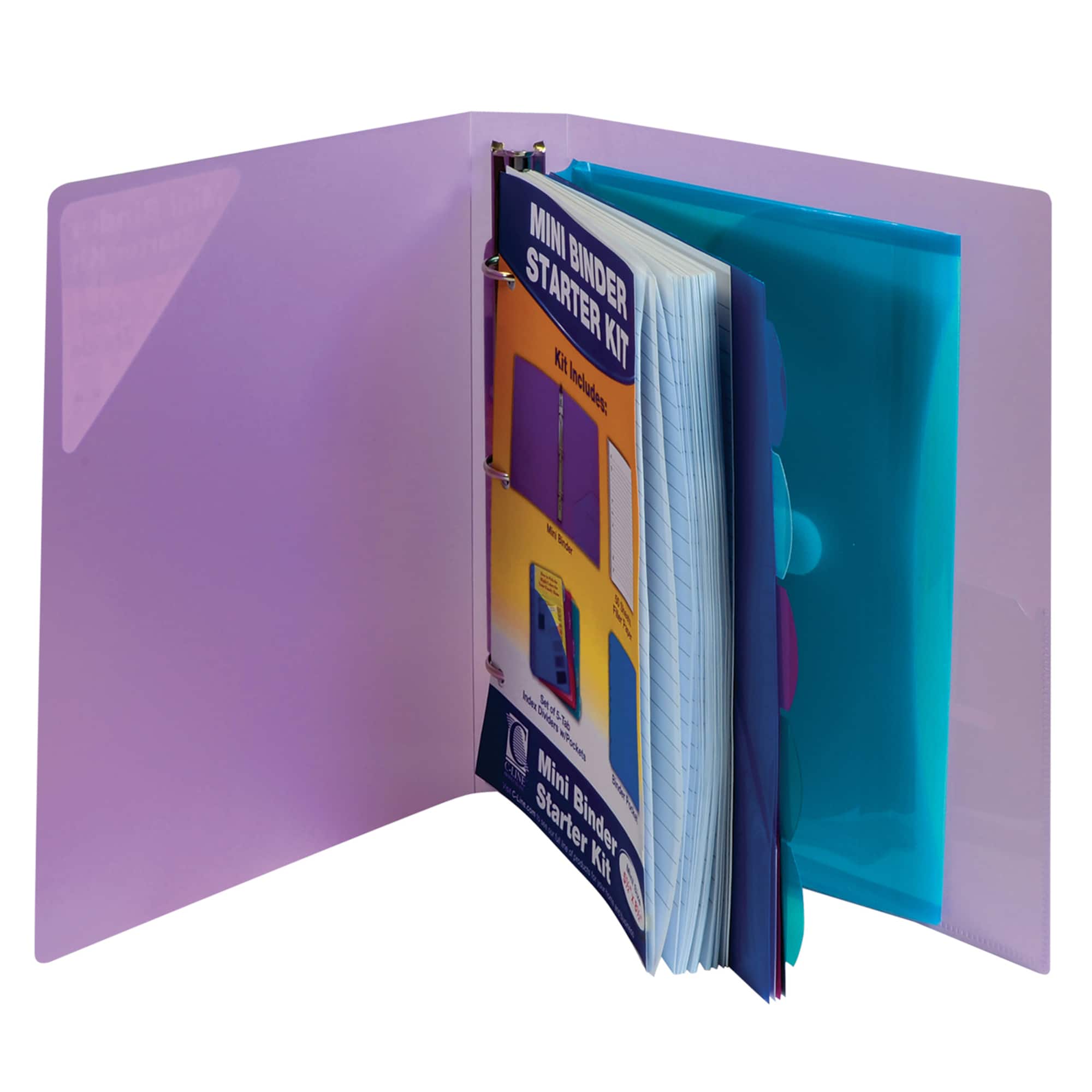 12 Pack: C-Line® Mini Binder Starter Kit